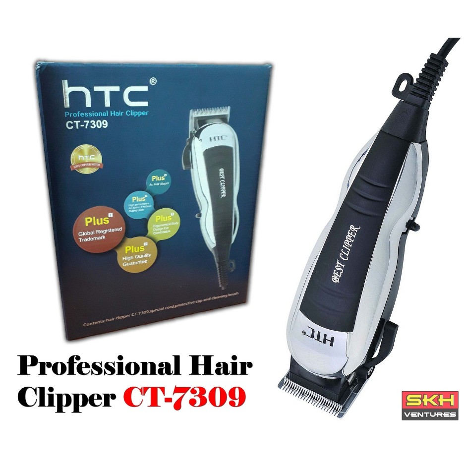 Original HTC Professional Hair Trimmer/Clipper CT-7309 | Shopee Malaysia