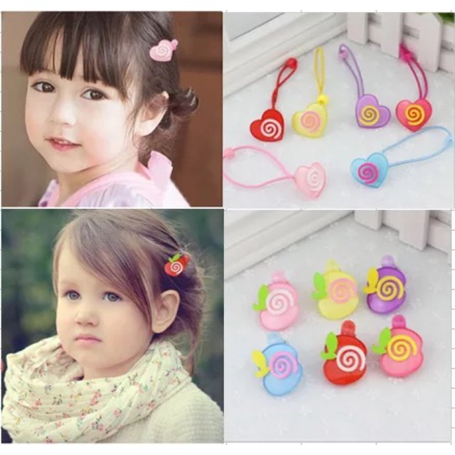 Ready Stock Baby Kids Girls Children Apple Hair Clip Shopee