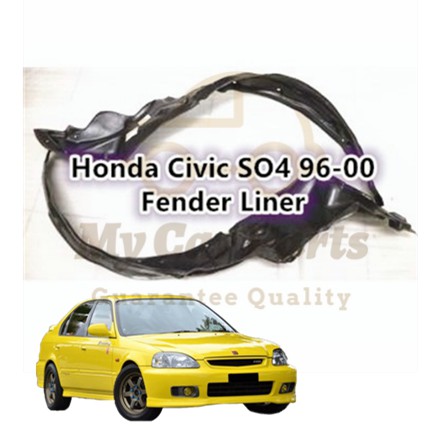 Honda Civic SO4 EK9 EK 1996-2000 FRONT Daun Pisang (Fender Liner 