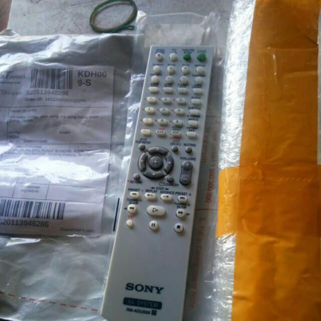 RM-ADU005 Telecomando per sistema AV Sony RM-AMU001 AMU002 DAV-DZ630 HCD-DZ630 DAV-HDX265 DAV-DZ20 DAV-DZ230 DAV-DZ260  44