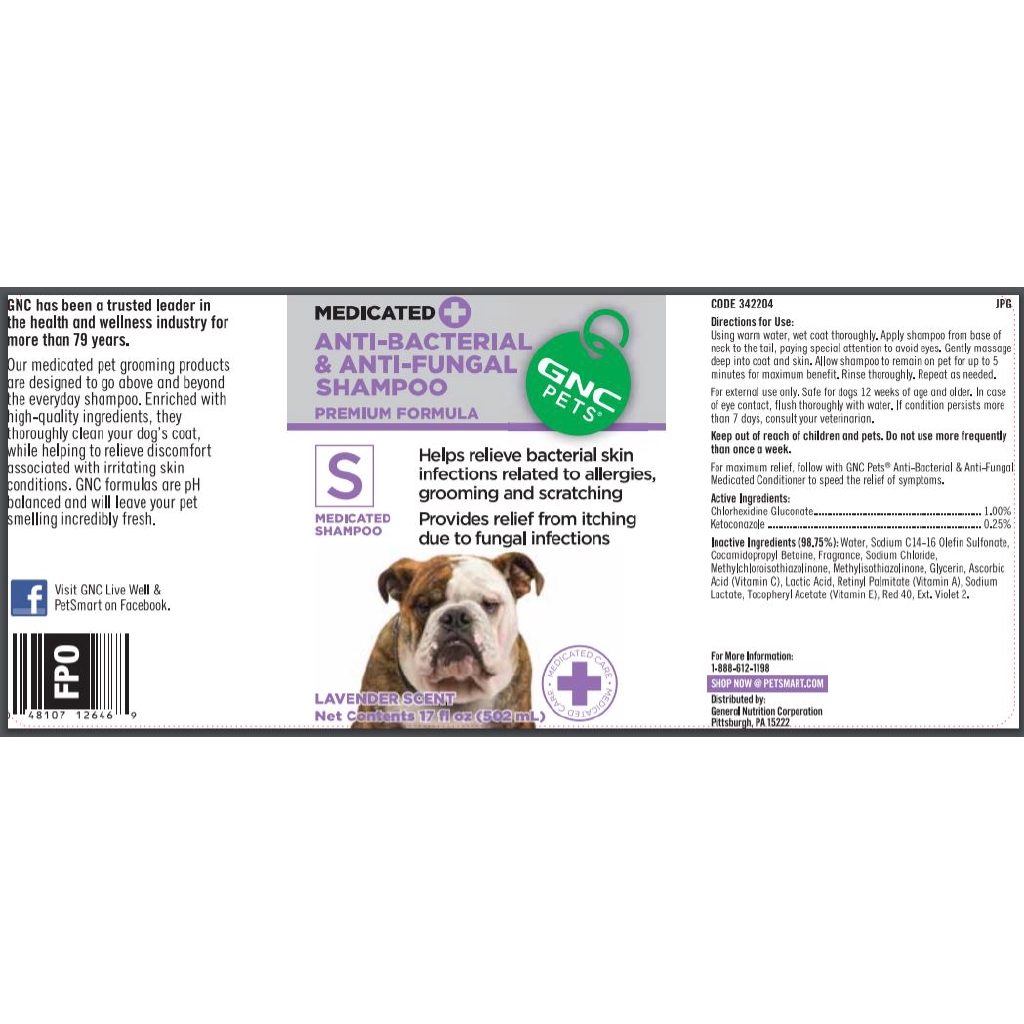 gnc medicated shampoo for dogs