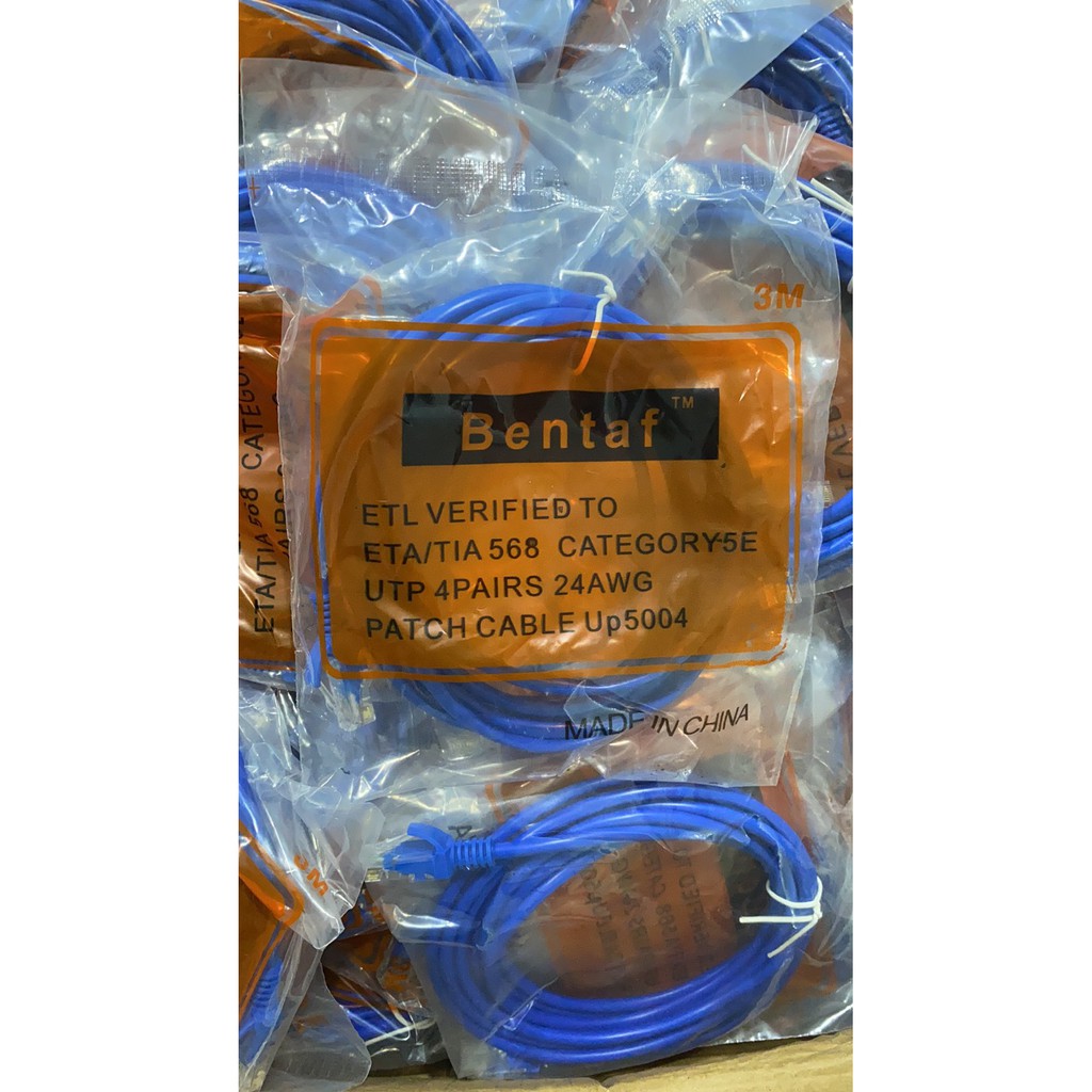 【READY STOCK】3/5/10M Cat5e RJ45 Ethernet Internet Network Patch Lan Cable