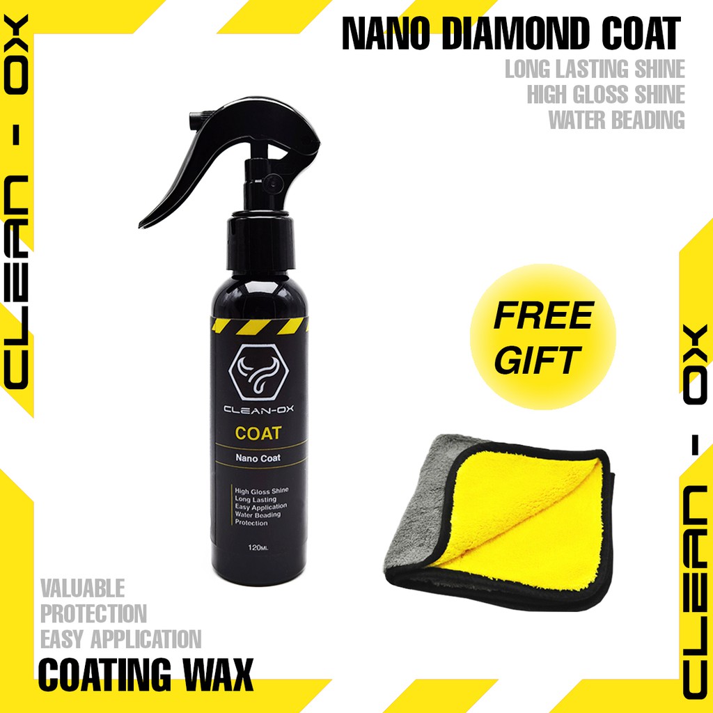 Nano Coating Wax (CLEANOX Coat Series Nano Diamond Coat
