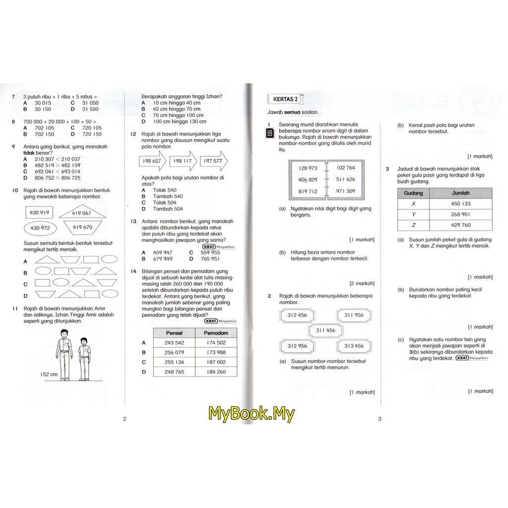 Latihan Matematik Tahun 5 Mengikut Topik  Buku Latihan Modul Tuisyen