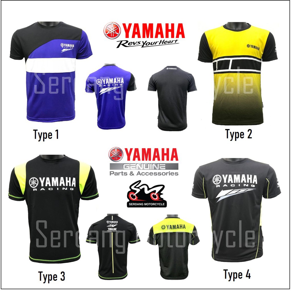  Yamaha Original Ori T Shirt 2019 MotoGP Racing Biker Crew 
