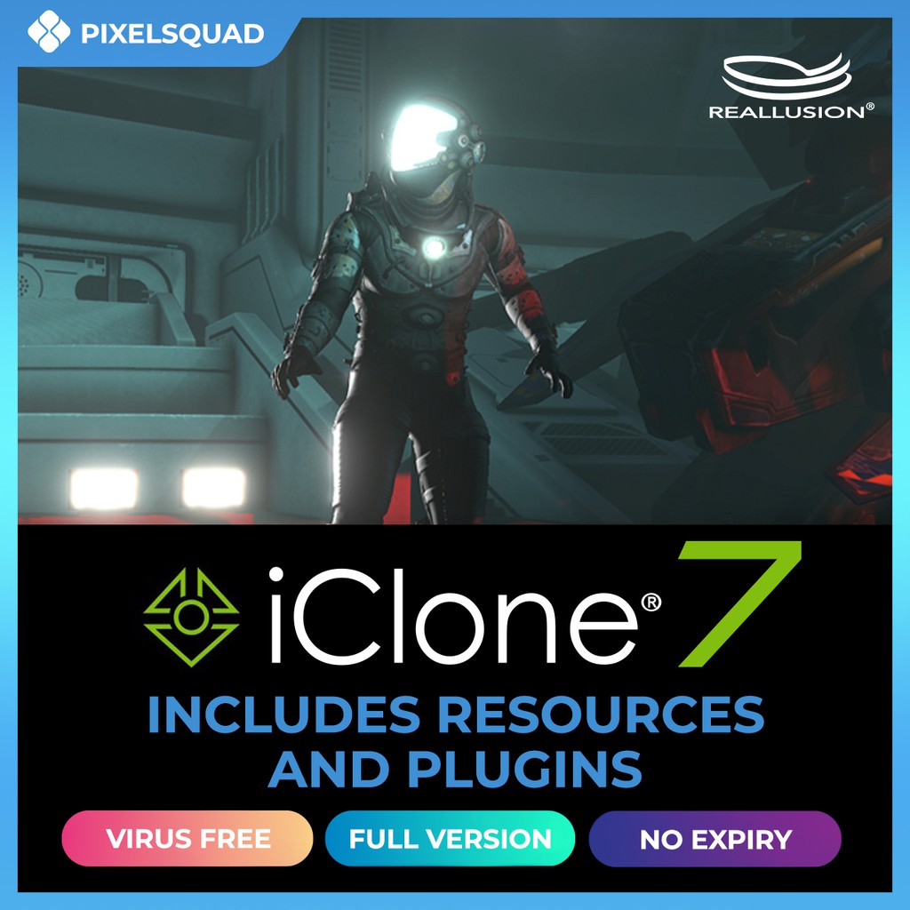 ☆ Reallusion - iClone 7 ☆ Windows【includes Resources + Plugins】 | Shopee  Malaysia