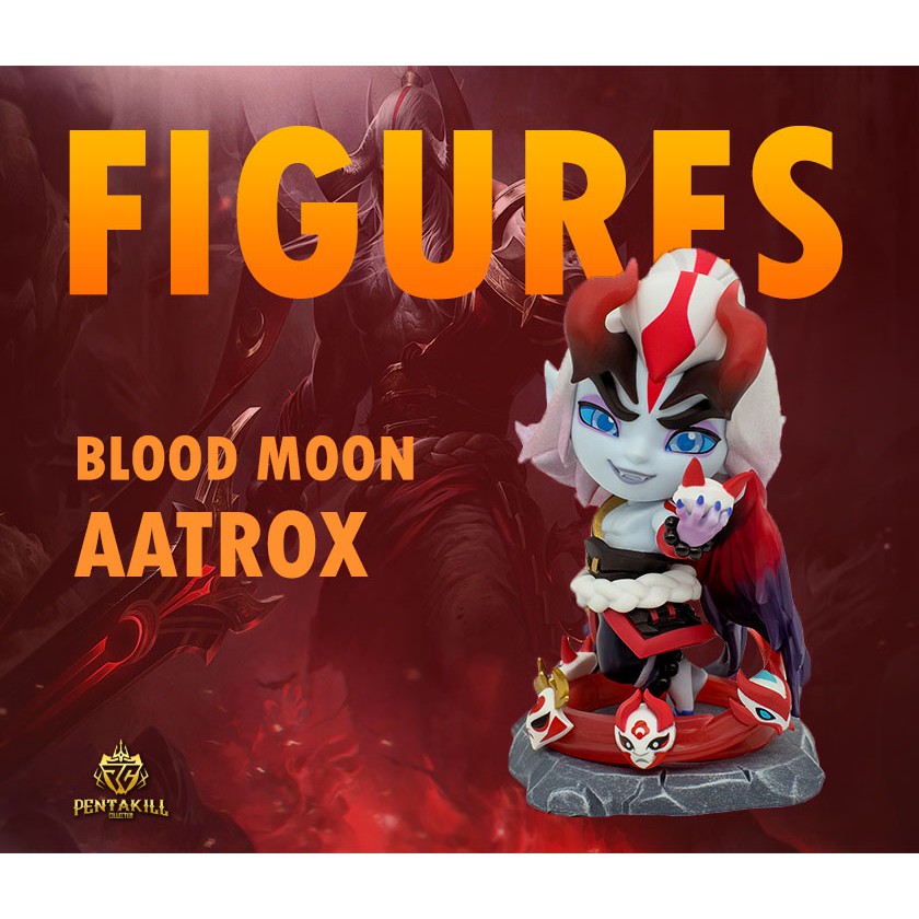Aatrox Blood Moon Series League Of Legends Wild Rift Lol Official Products Limited Edition
