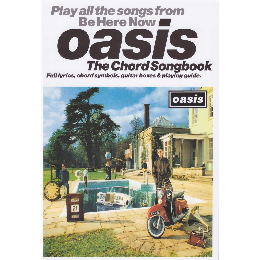 The Chord Songbook Oasis (25Cm X 17CM) /Guitar Chord Book / Song Book / Voice Book