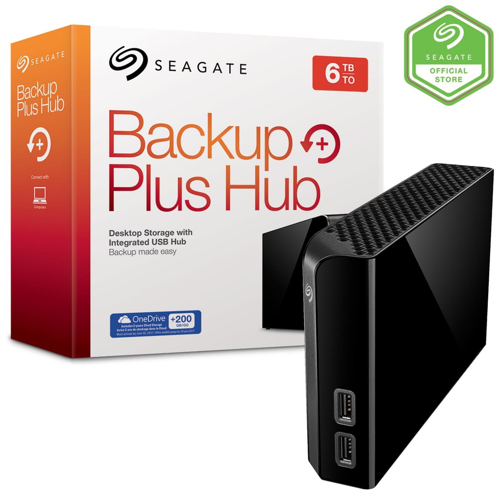 SEAGATE Backup Plus HUB HDD WITH USB HUB