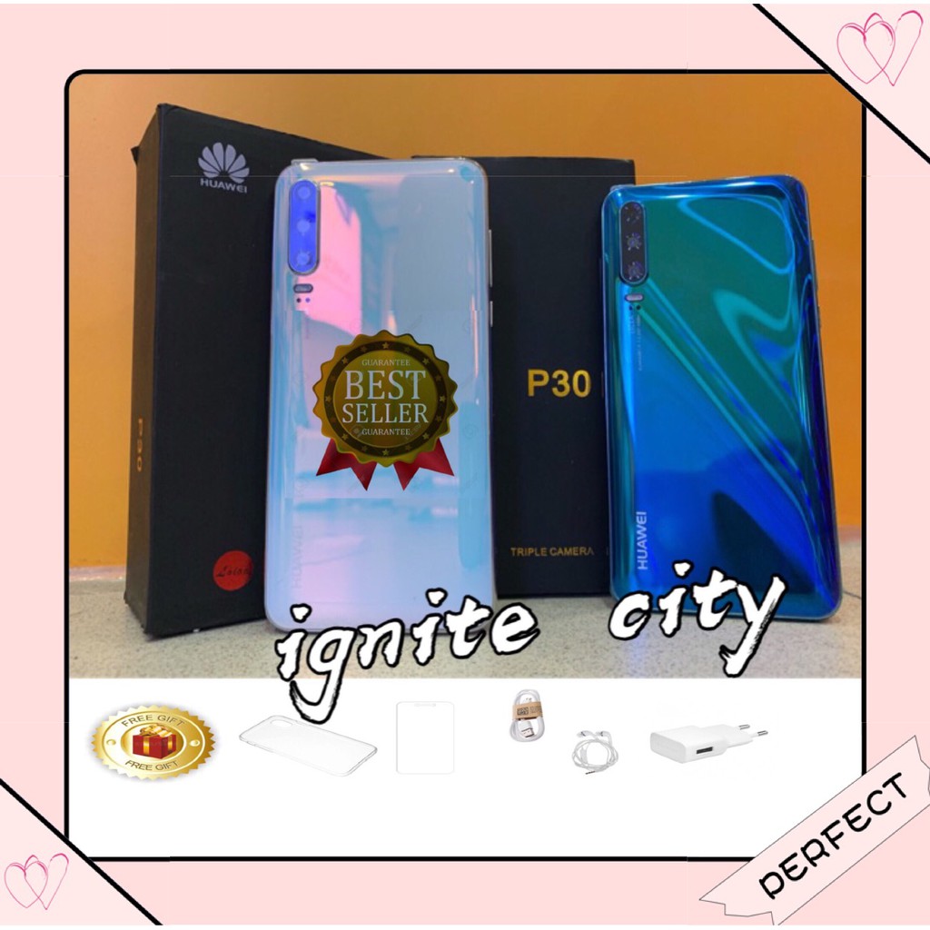 Huawei P30 6+128GB ( New Import Set With 2 Year Warranty ) Shopee