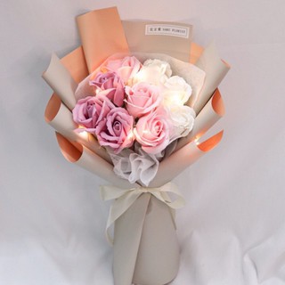 花言葉saku Florist Baby Breath Cotton Flower Bouquet 干花花束满天星花束香皂花永生花棉花花束 Shopee Malaysia