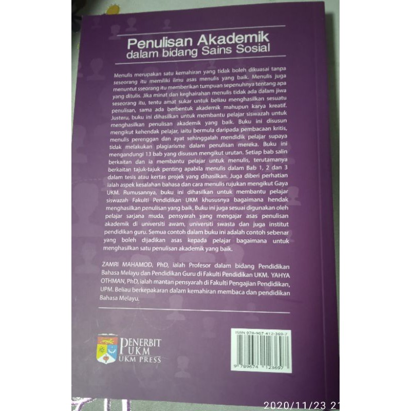 Penulisan Akademik Dalam Bidang Sains Sosial Shopee Malaysia