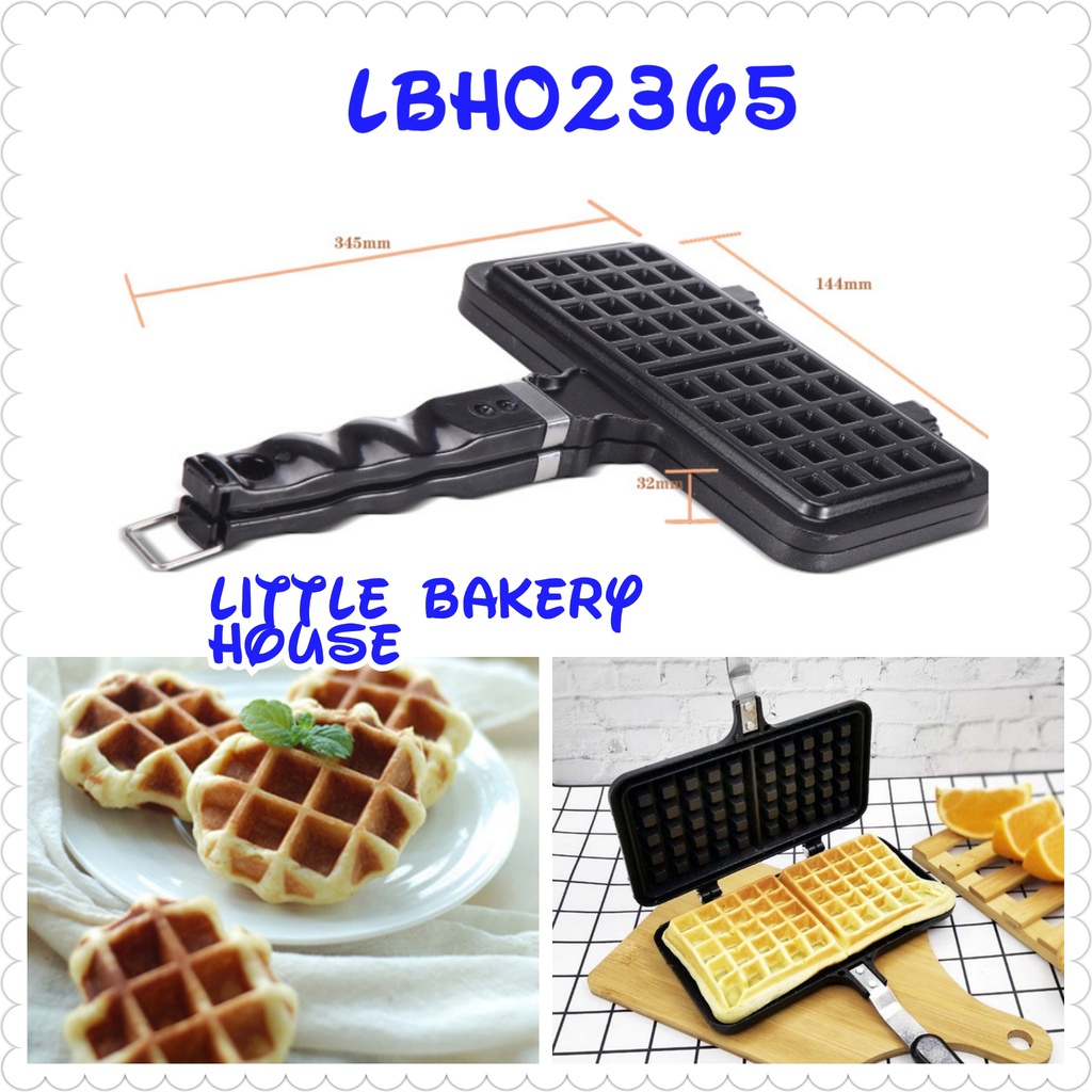 Waffle Pan Maker Baking Pan Square Shape LBH02365 华夫饼模具 / 日本格子松饼华夫饼锅