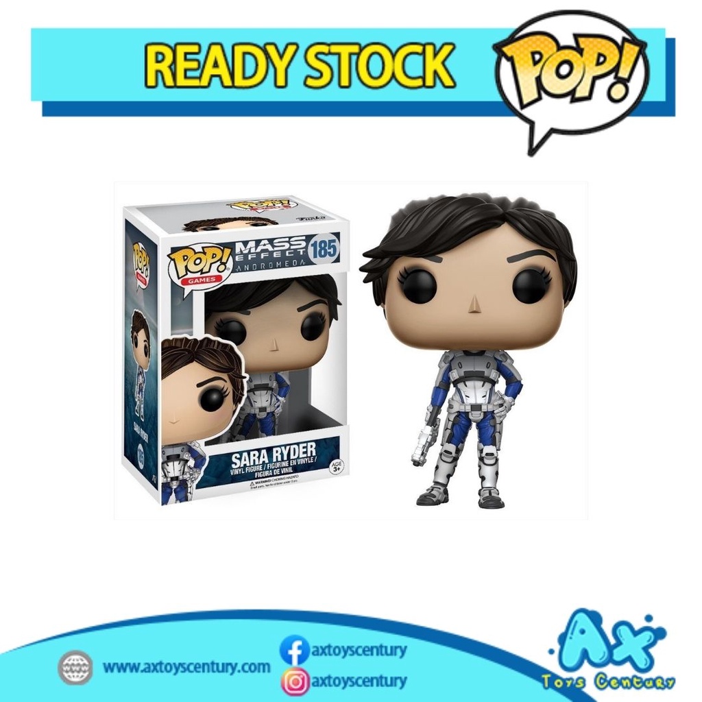 Funko Pop! Games: Mass Effect - Sara Ryder #185 100% Genuine