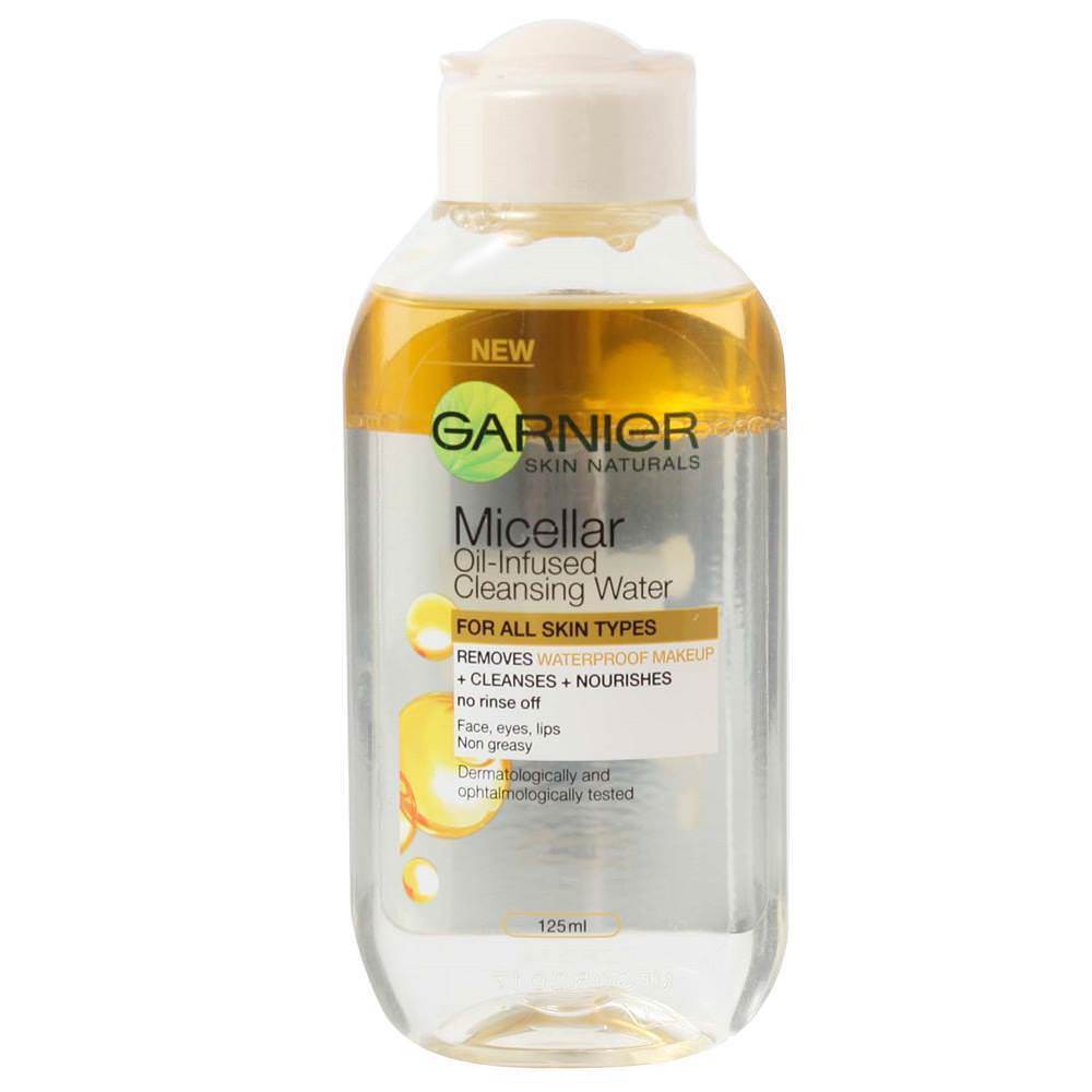 garnier cleansing oil