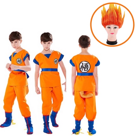 💥Malaysia Ready Stock💥Dragon Ball Z Suit Clothes Son Goku Cosplay ...