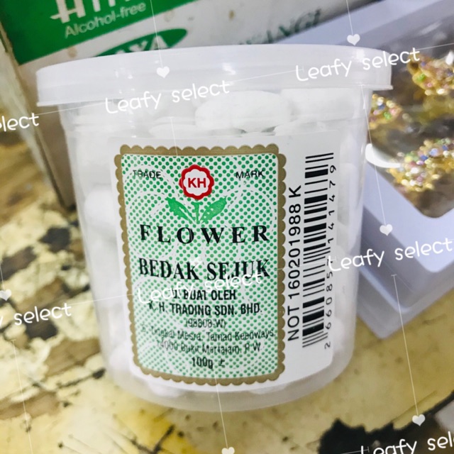 Kh Flower Bedak Sejuk 100g Shopee Malaysia