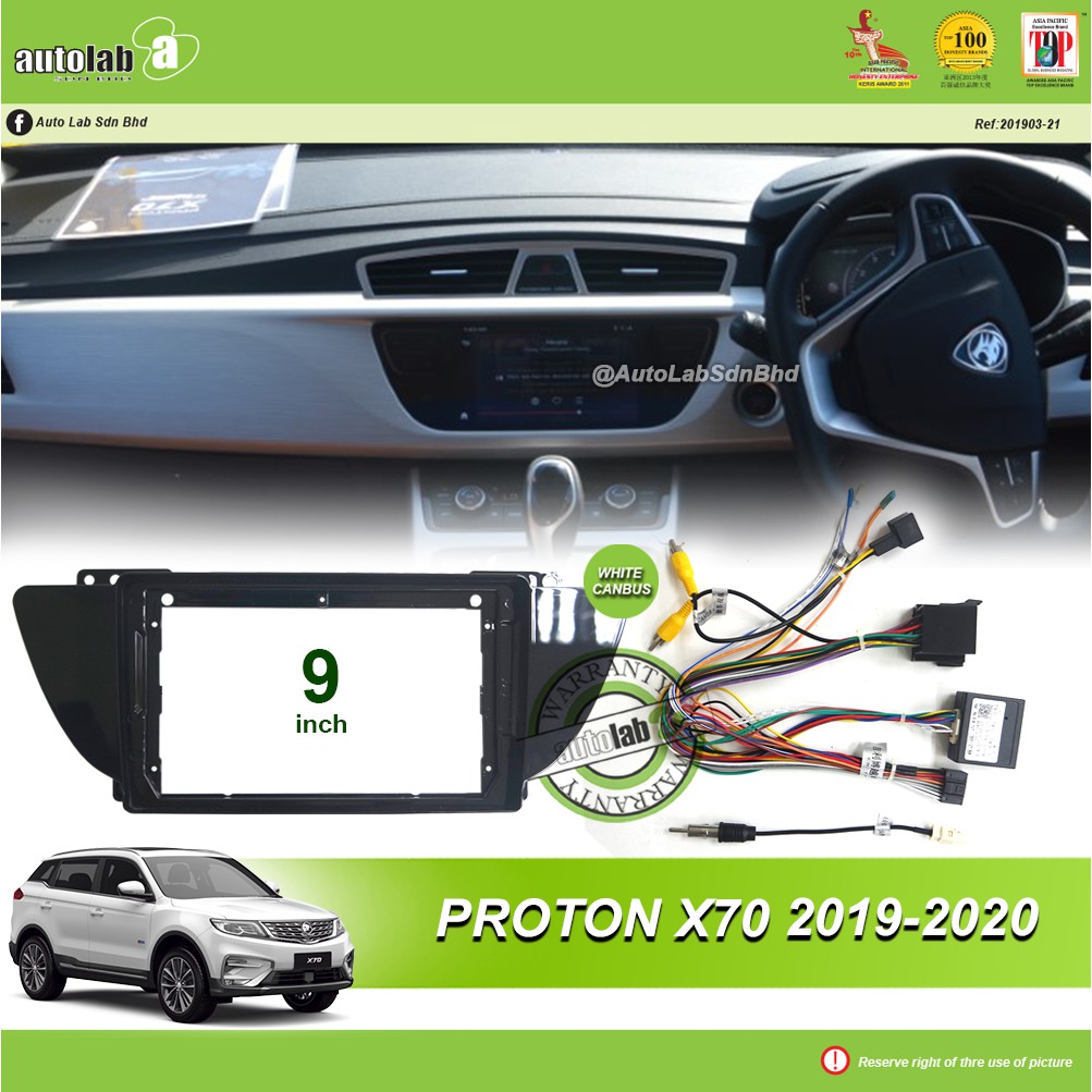 Android Player Casing 9" Proton X70 2019-2020 (with Canbus)