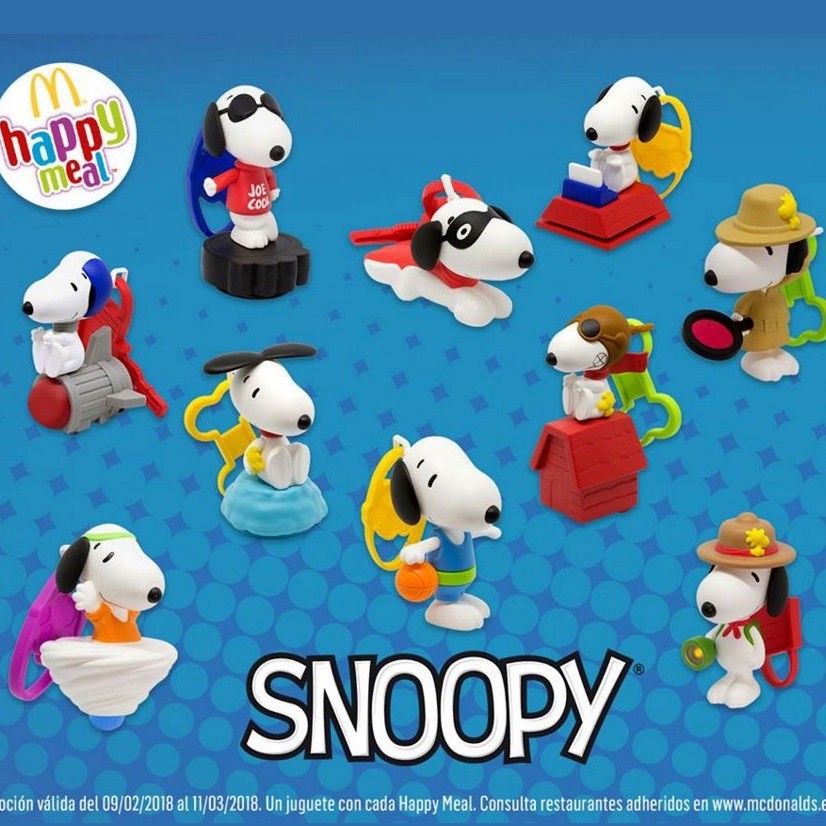 mcdonalds snoopy toys 2019