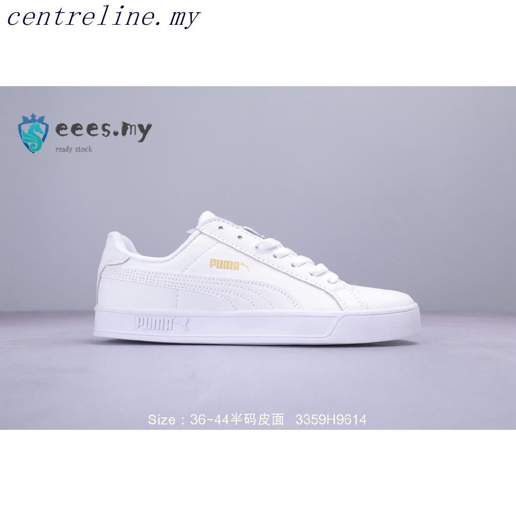 puma smash vulc white
