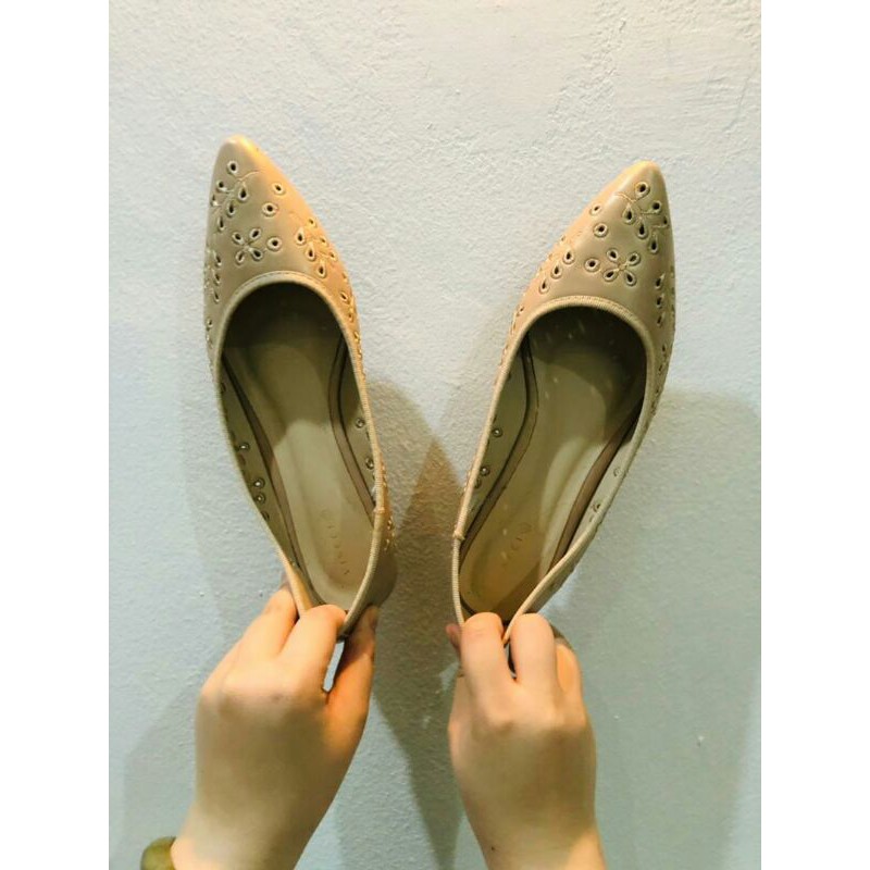 Vincci Flat Shoes Size 10 Shopee Malaysia