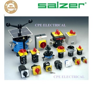 SALZER 16A 1 2 3 POLE ON OFF SELECTOR CAM SWITCH | Shopee Malaysia