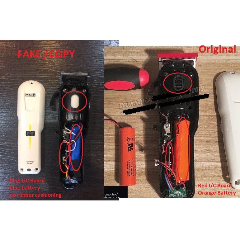 fake wahl magic clip cordless