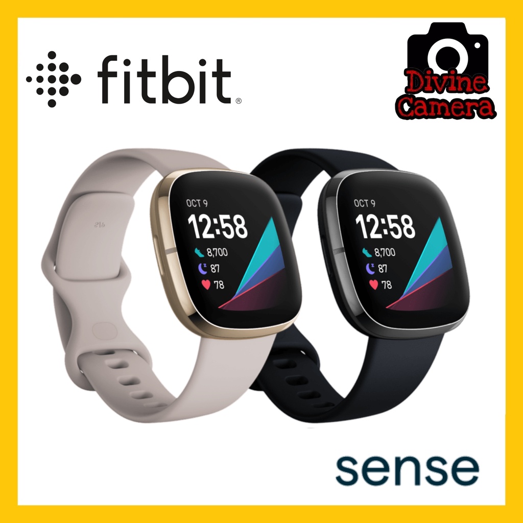 Fitbit Sense GPS Smartwatch (Up to 6 Days Of Battery Life, Heart Rate