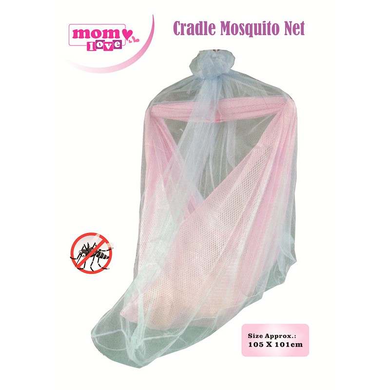cradle mosquito net with zip
