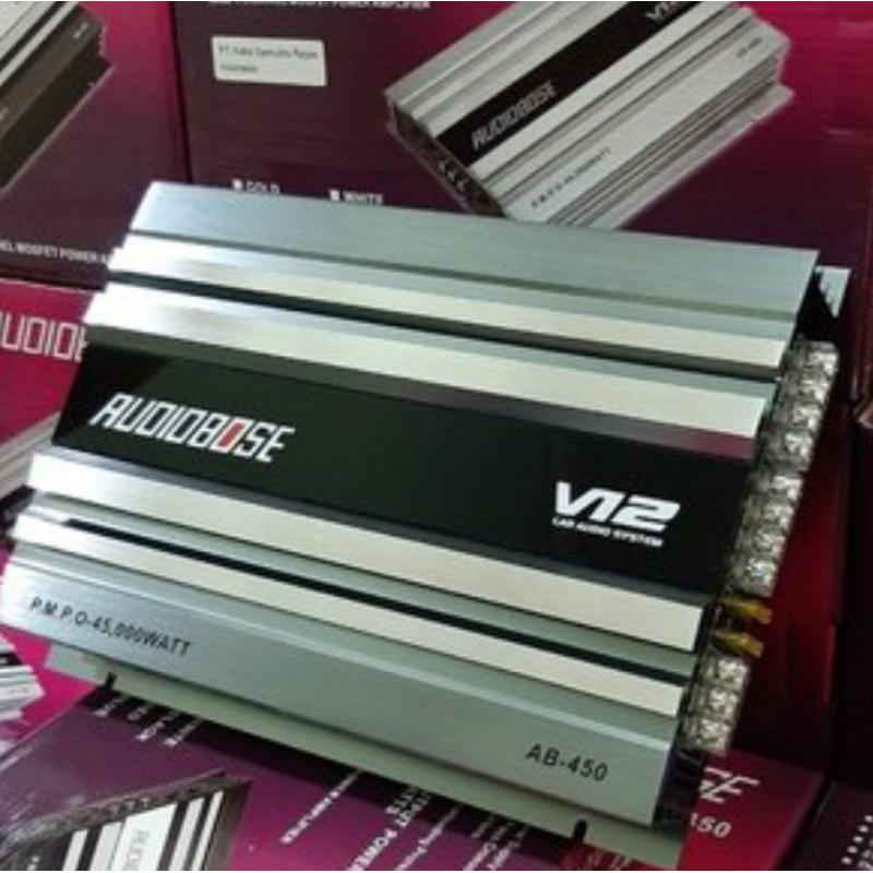 Car AMPLIFIER Power 4 CHENEL AUDIOBOSE AB450 mosfet Shopee Malaysia