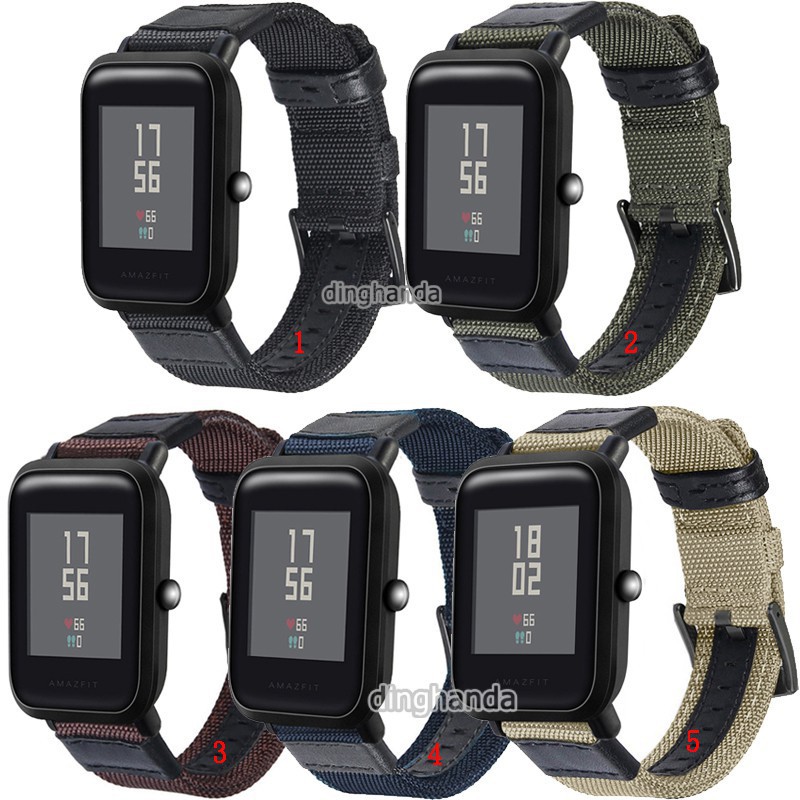 Woven Nylon Replacement Band Sport Strap For Huami Amazfit Bip Lite Bip S U Shopee Malaysia