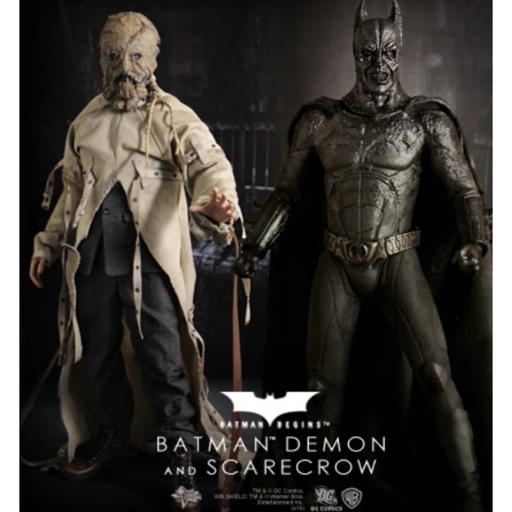 RARE)-(MIB)-HotToys Batman Begins 1/6th scale Batman Demon & Scarecrow Set (Hot  Toys 10th Anniversary Exclusive) | Shopee Malaysia