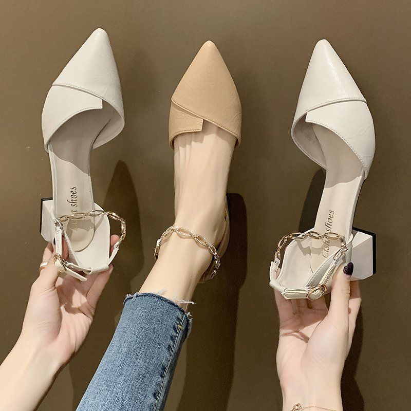 kasut wanita [Ready Stock] Women's High Heels High Heels Women's Shoes High Heels Plus Size Shoes Sandals