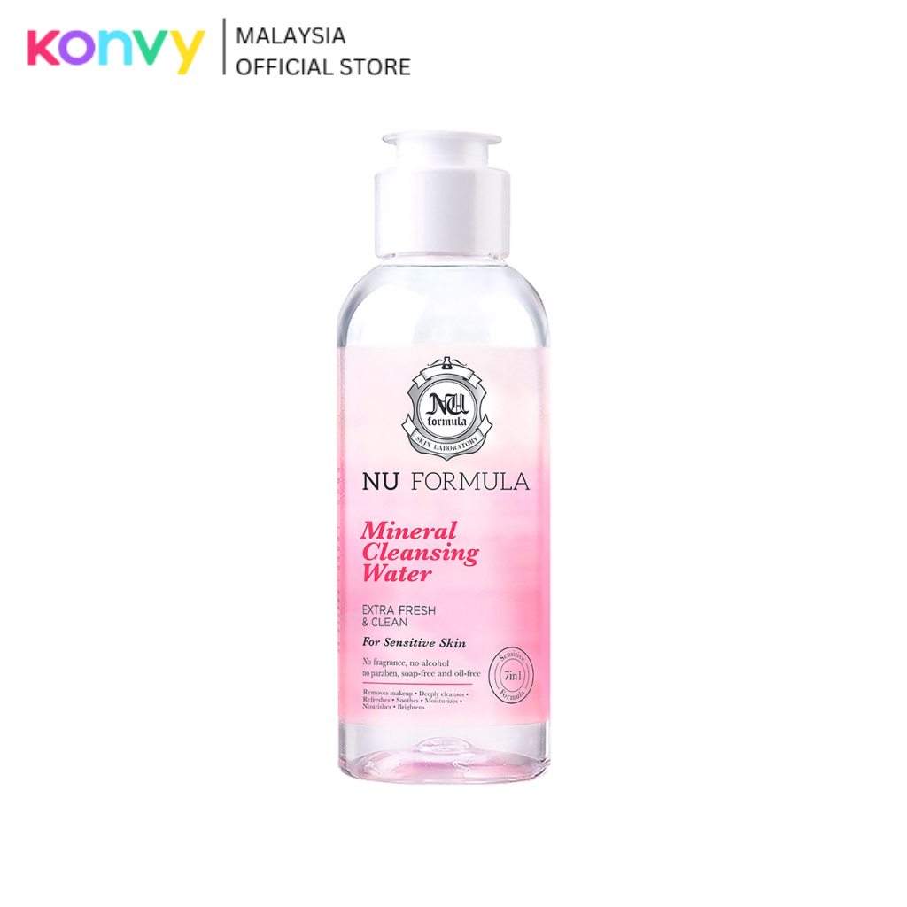 Nu Formula Mineral Cleansing Water For Sensitive Skin (510ml/100ml