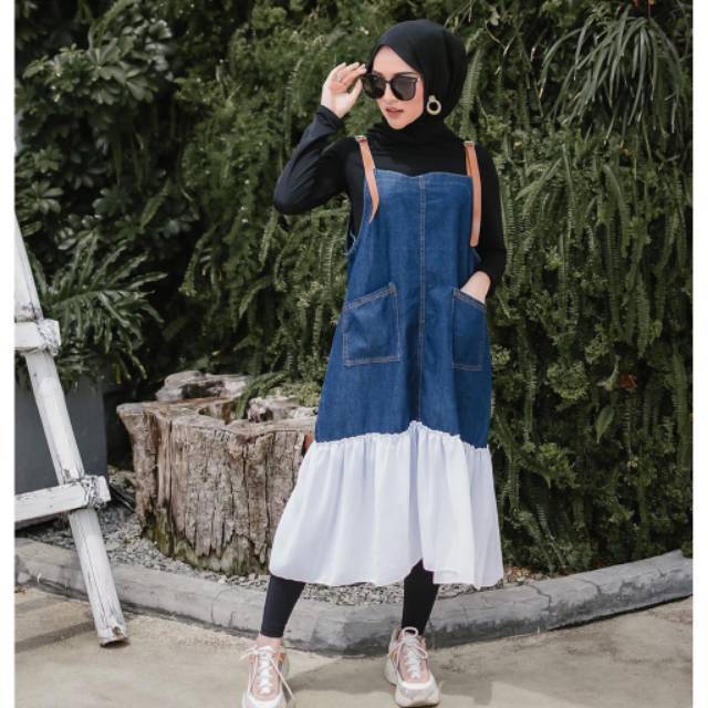 overall jeans shopee