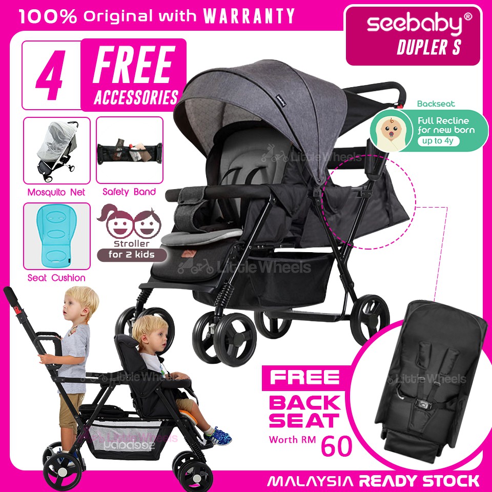 seebaby tandem stroller