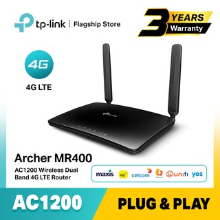 Tp Link Tl Mr100 300 Mbps Wireless N 4g Lte Router Shopee Malaysia