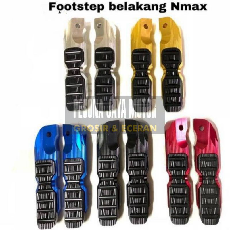 CS_ONE Rear Foot Step Wuming 01 Variation Universal Nmax, Nmax New, Aerox, Lexi, Xmax King Vaviasi89