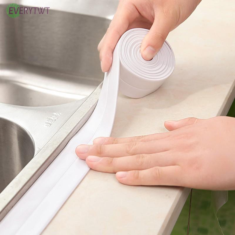 Self Adhesive Sink Waterproof Tape Kitchen Bathroom Shower Toilet