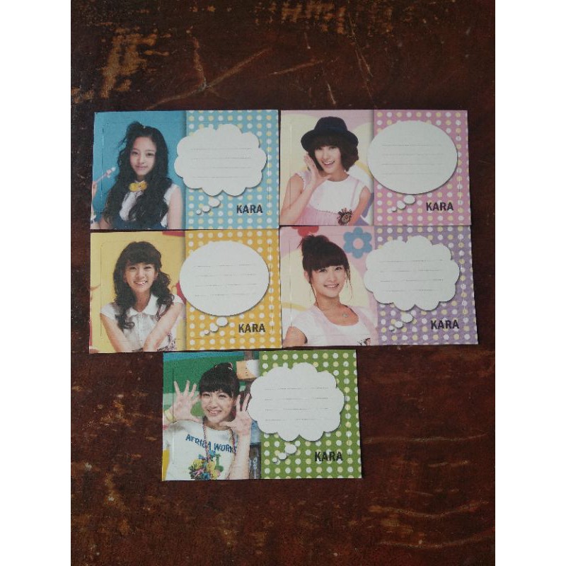 KARA OFFICIAL STICKER MERCHANDISE LOOSE