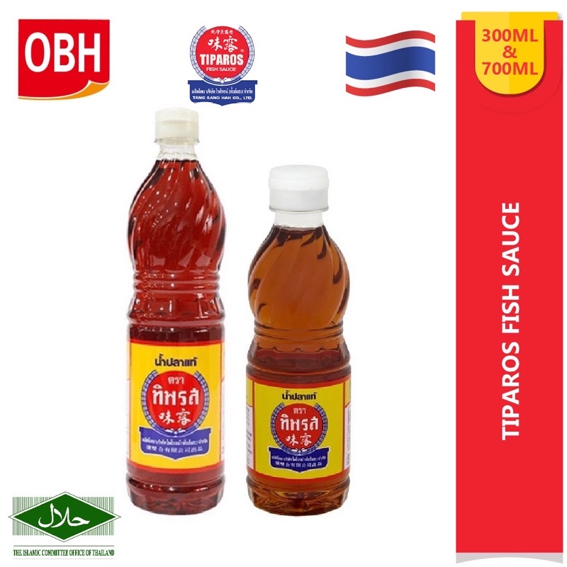 Tiparos Fish Sauce Sos Ikan Nam Pla Halal泰国味露牌鱼露 300ml 700ml Shopee Malaysia