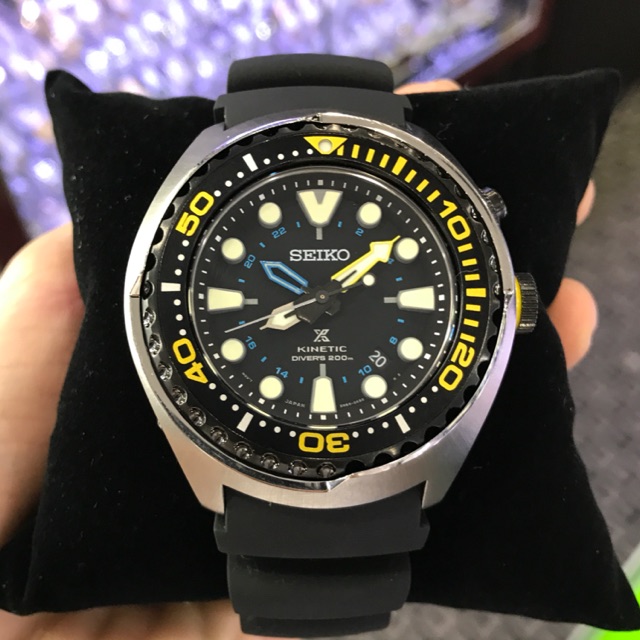 Seiko Prospex Kinetic GMT Divers 200M SUN021P1 / SUN021 | Shopee Malaysia