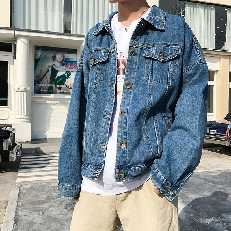 denim jacket streetwear