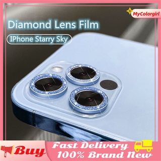 IPhone 13 camera lens guard Circle Diamond protective film lens for IPhone 12/13 Pro Max camera rear film mobile phone