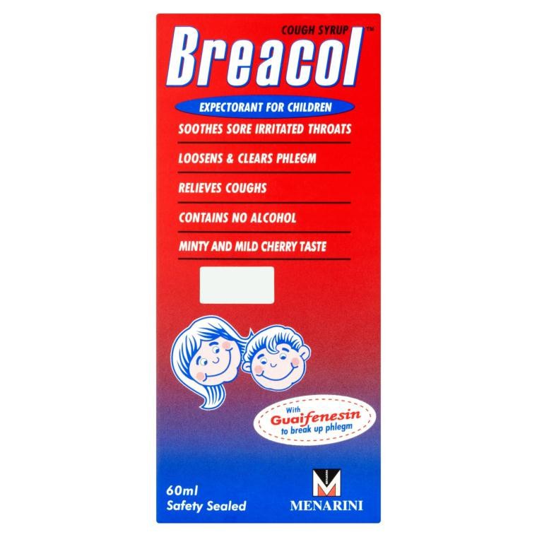 Breacol Cough Syrup Children 60ML Shopee Malaysia