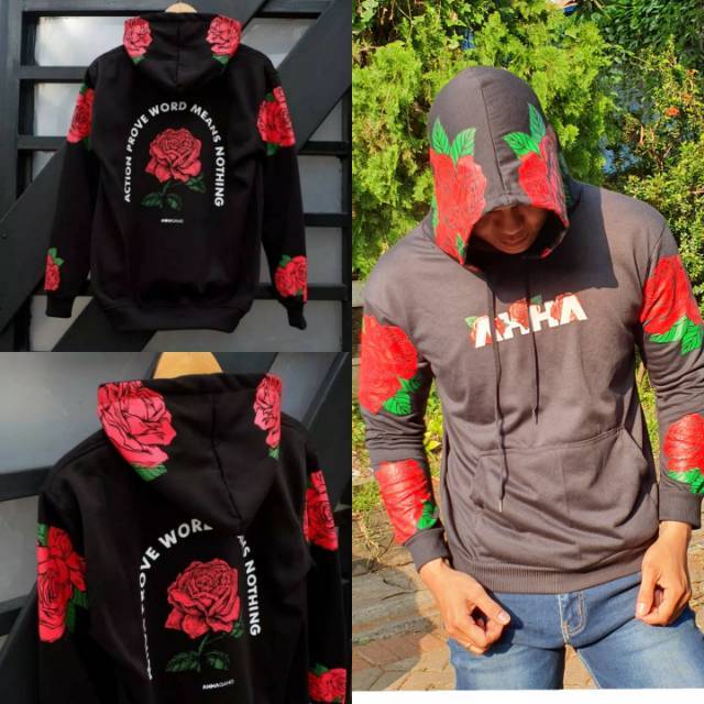 sweater ahha rose