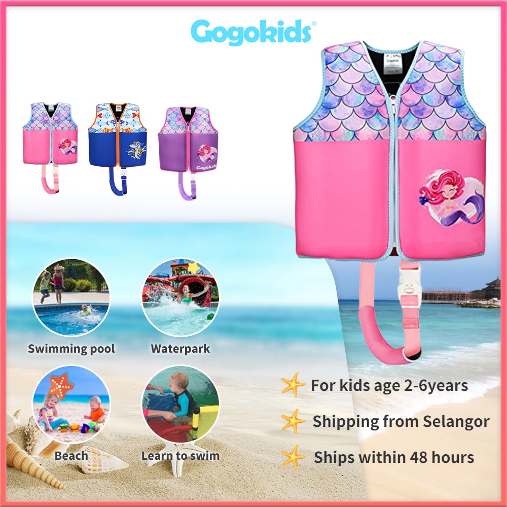Gogokids Kids Swim Tank Top Toddler Swim Jacket Premium Neoprene