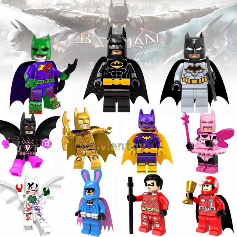 DC Super Heroes Batman Minifigures Sets Batman Movie Building Blocks Doll  Toys for Children | Shopee Malaysia