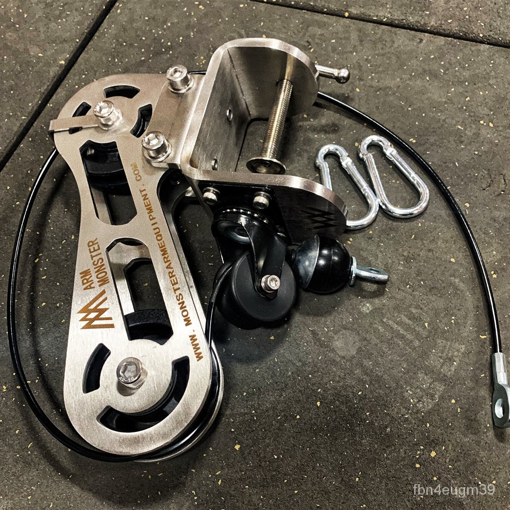 Arm Wrestling Pulley Machine Desktop Forearm Wrist Roller Trainer