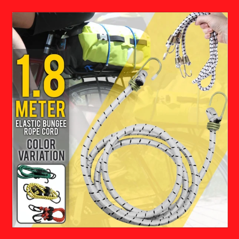 Bungee Rope Elastic Cord [ 72 inch / 1.8 Meter ] Shopee Malaysia